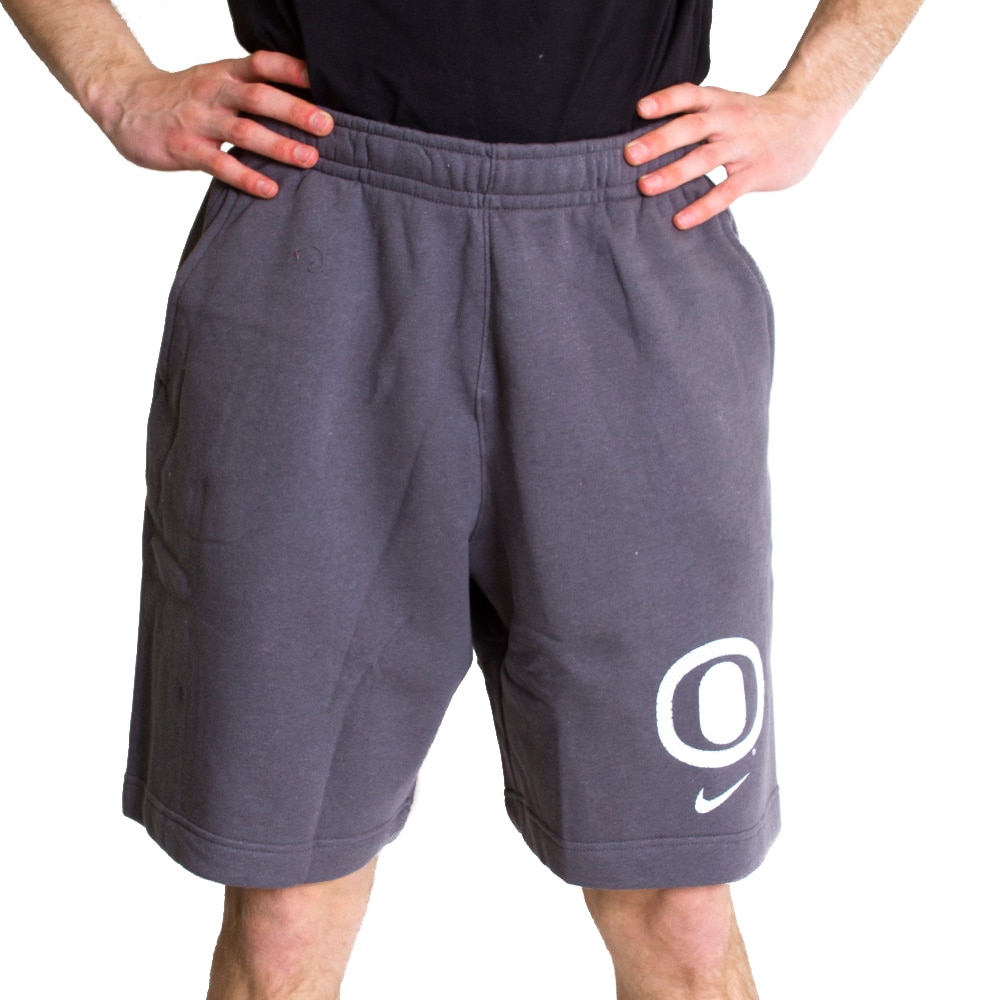 Classic Oregon O, Nike, Grey, Shorts, Cotton Blend, Men, Football, 681213